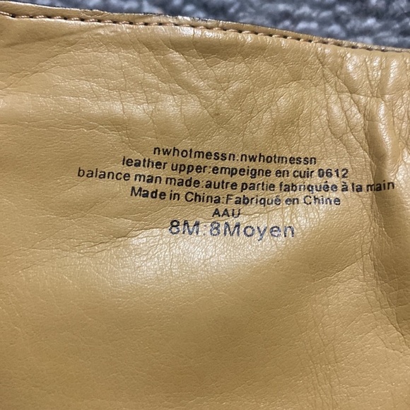 137. Nine West leather tall boots - Picture 7 of 14